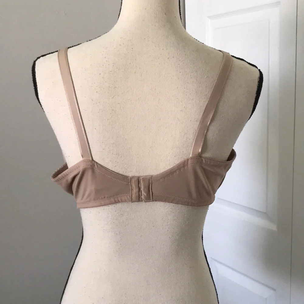 WARNERS Smooth FX Floral-Mesh Trim Tan  Bra | 40D